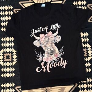 Moody Black Kids Shirt